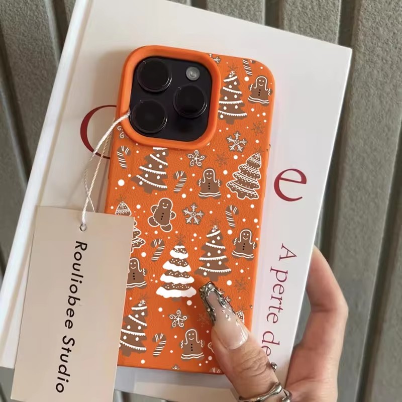 Phone Cases Xr Iphone - Cartoon Kerstboom Sneeuwvlokken Telefoon Case Voor