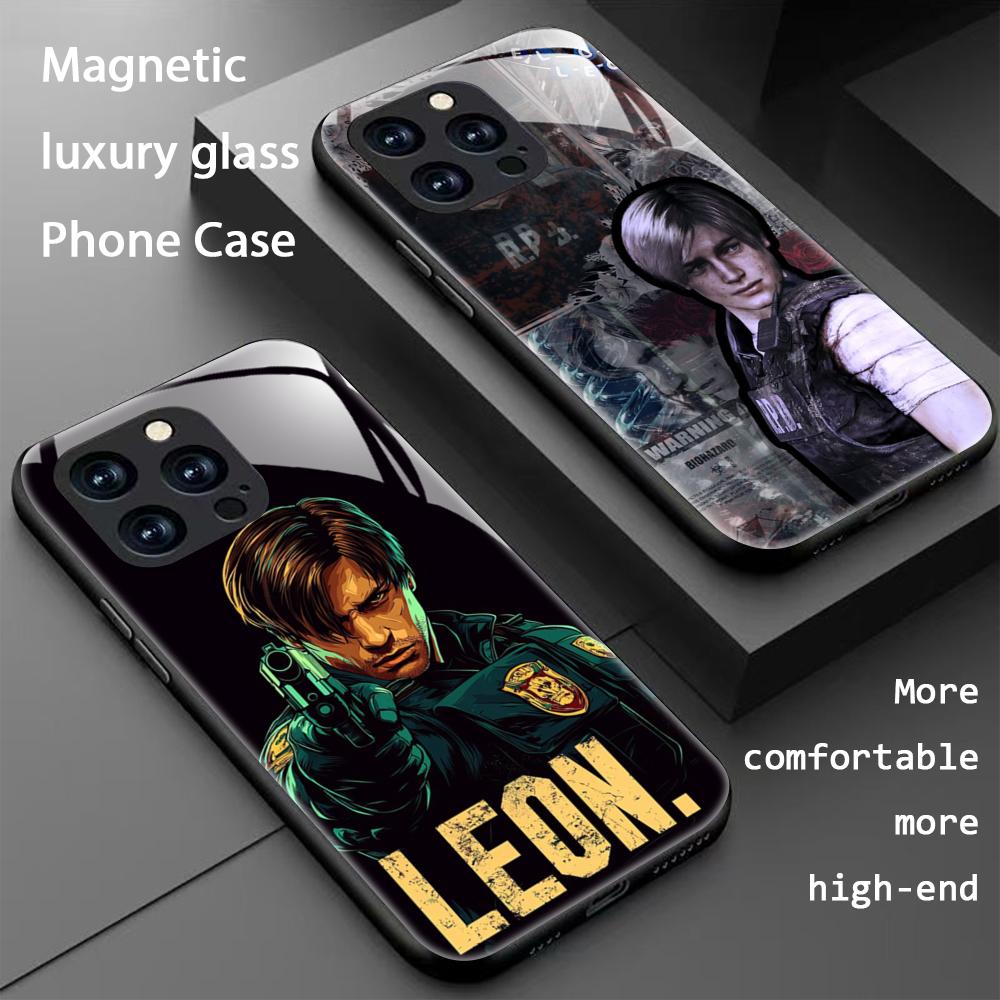 Phone Cases Xr Iphone - Hot Leon R-Resident Evil Game Telefoonhoesje