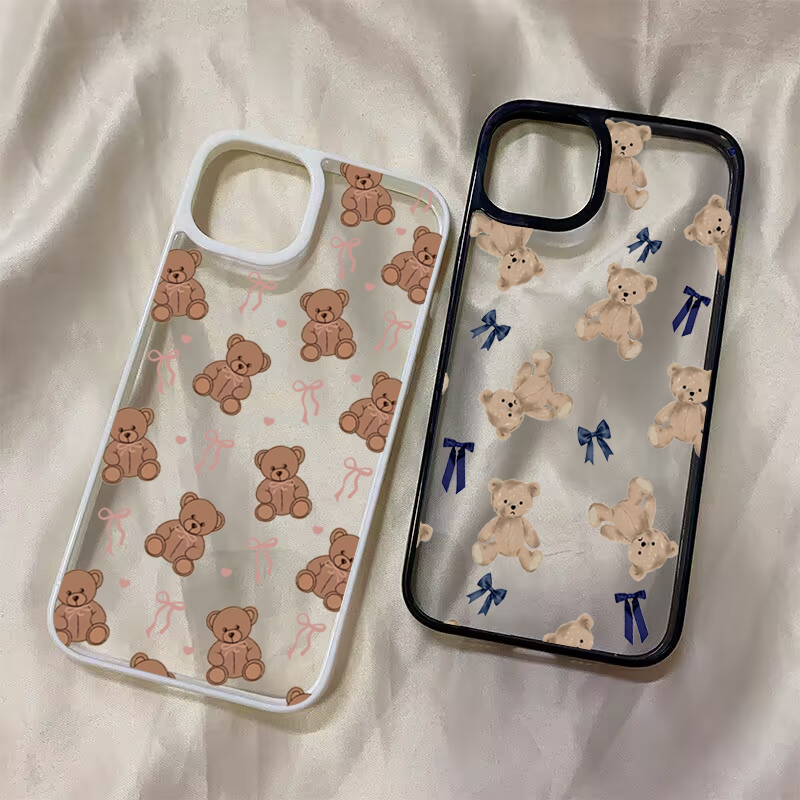 Phone Cases Galaxy A16 5G - Leuke Teddybeer Strik Telefoon Case voor