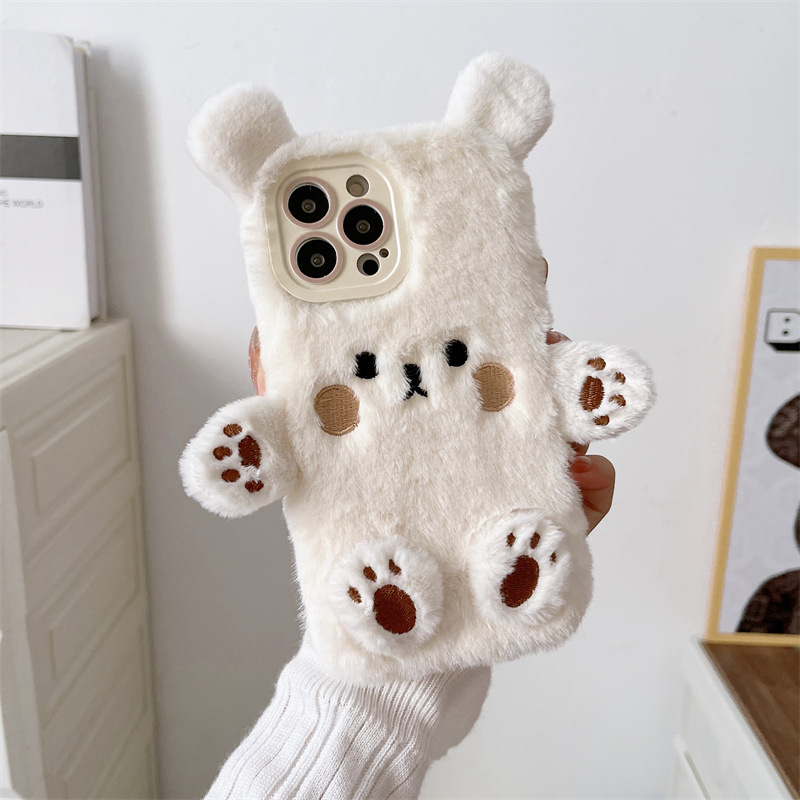 Koreaanse 3D Cartoon Beer Pluc - Phone Cases For Iphone 16 recensie en prijs