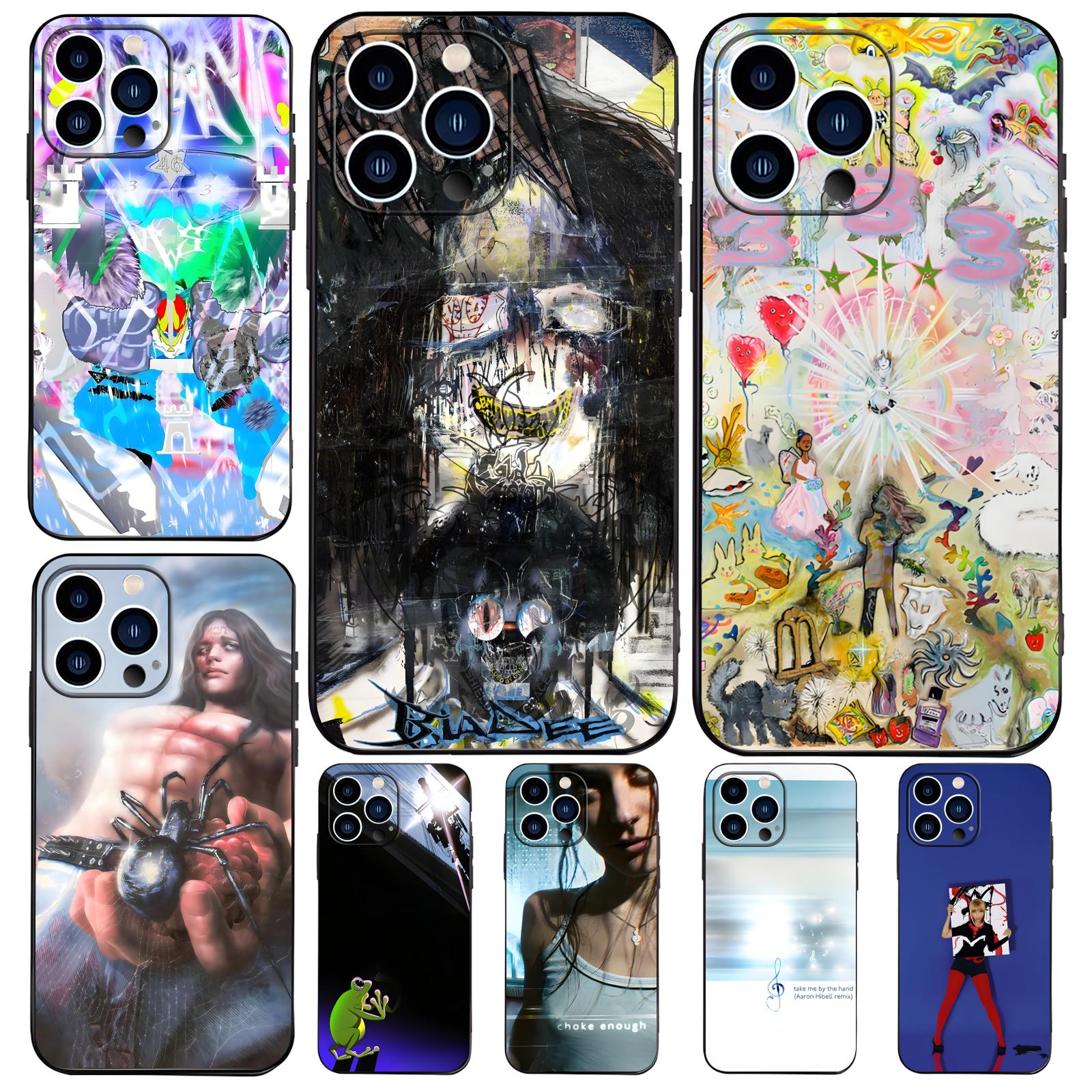 Muziekalbums B-Bladee 333 Tele - Phone Cases For Iphone 16 recensie en prijs