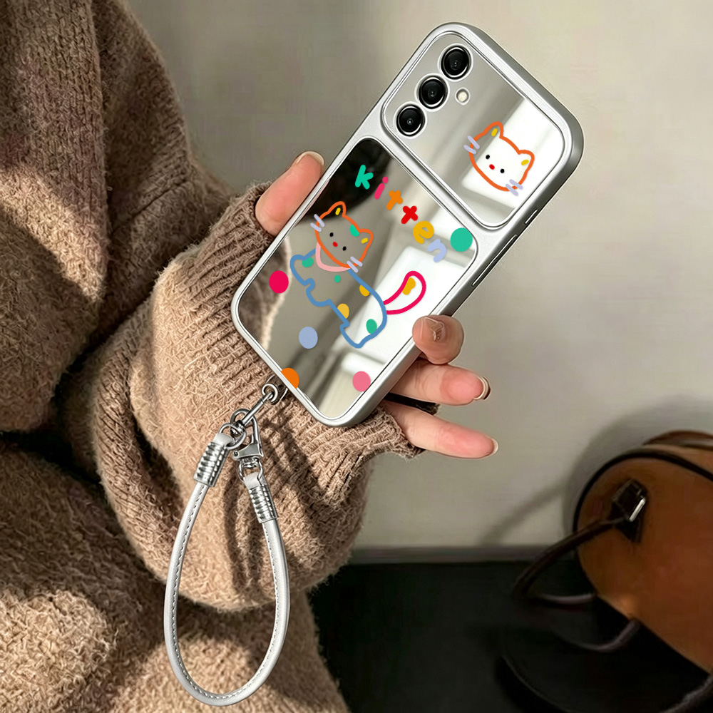 Schattige katten spiegelhoes m - Phone Cases Galaxy A16 5G recensie en prijs