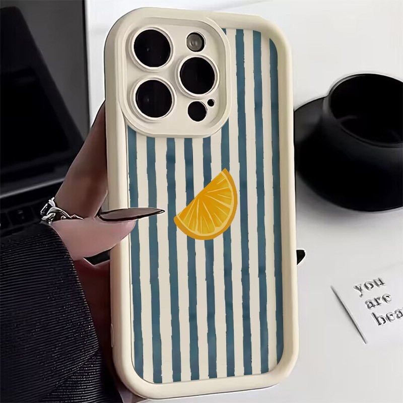 Gestreept Citroenschijfje Patr - Phone Cases Xr Iphone recensie en prijs