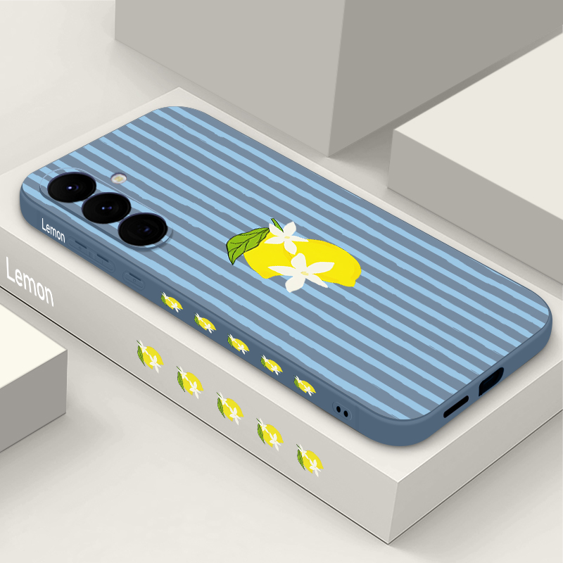 Stripe Lemon Print TPU Telefoo - Phone Cases Galaxy A16 5G recensie en prijs