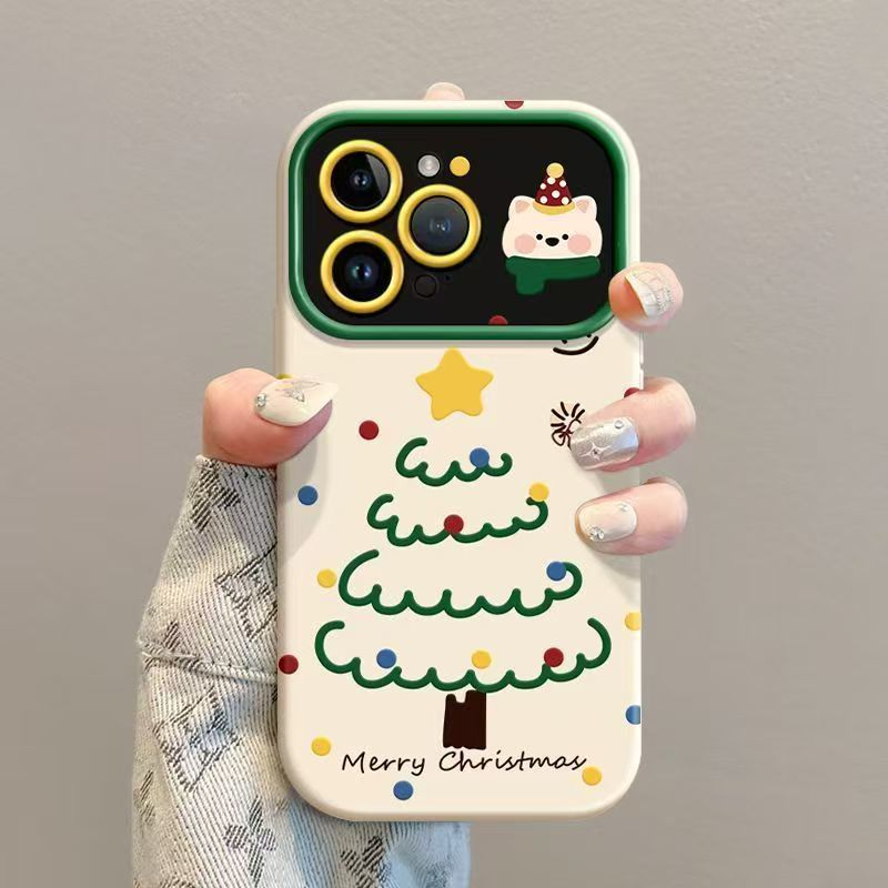Sterren Kerstboom Cartoon Scha - Phone Cases Xr Iphone recensie en prijs