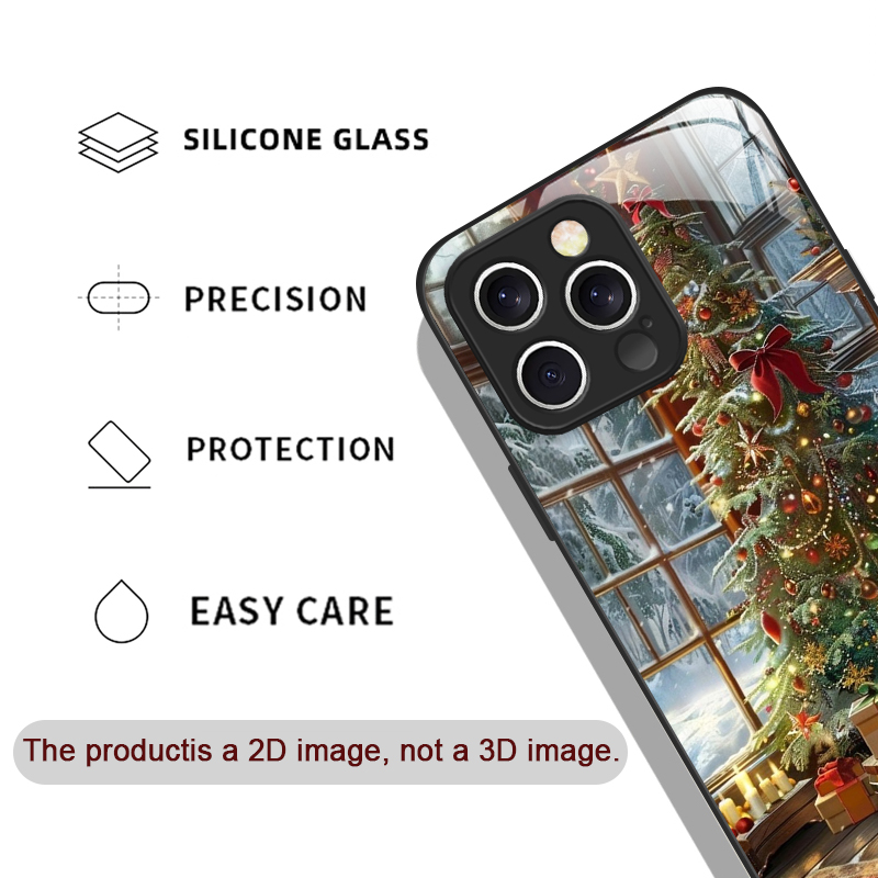 Kerstboomcadeau Besneeuwde sta - Phone Cases For Iphone 16 recensie en prijs